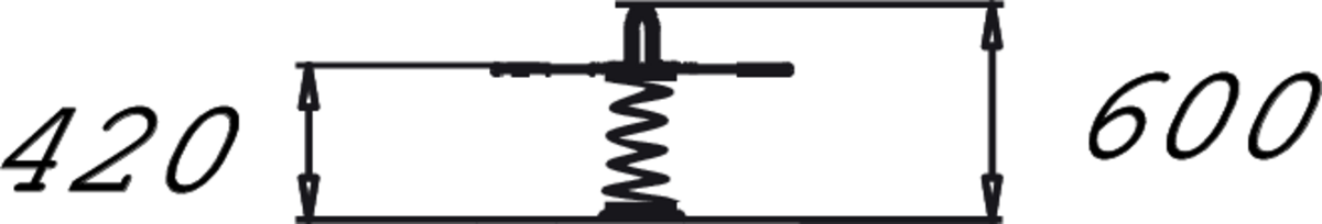 RHODIUM VIPPGUNGA FÖR 3