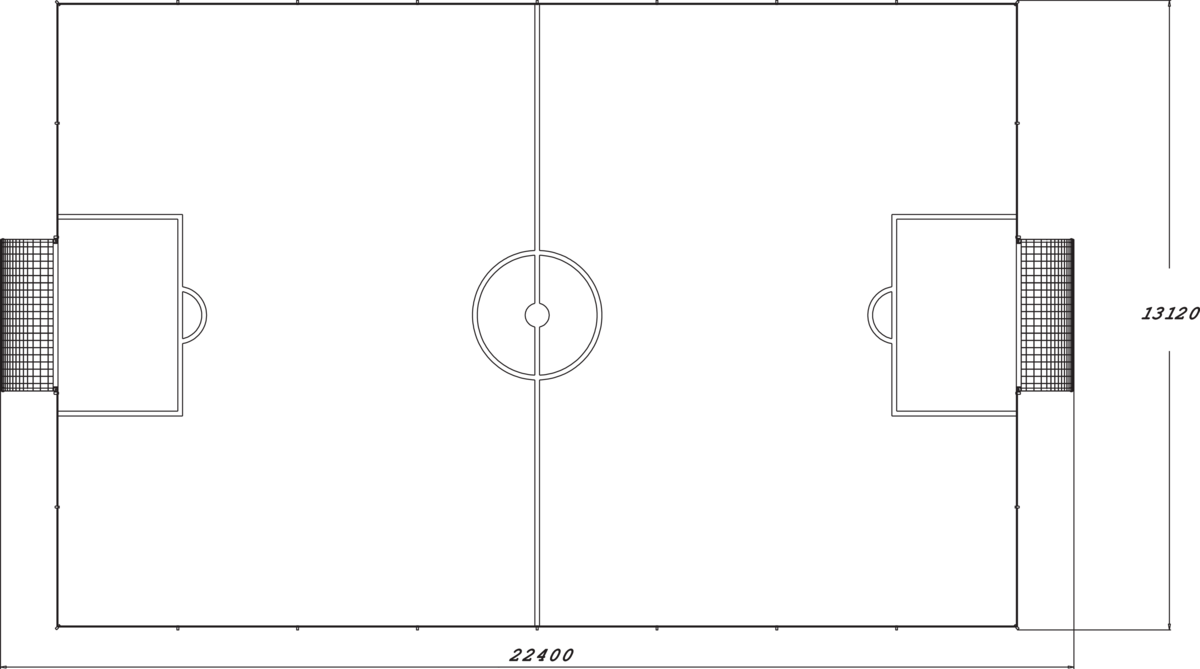 METALLARENA 20X11X3