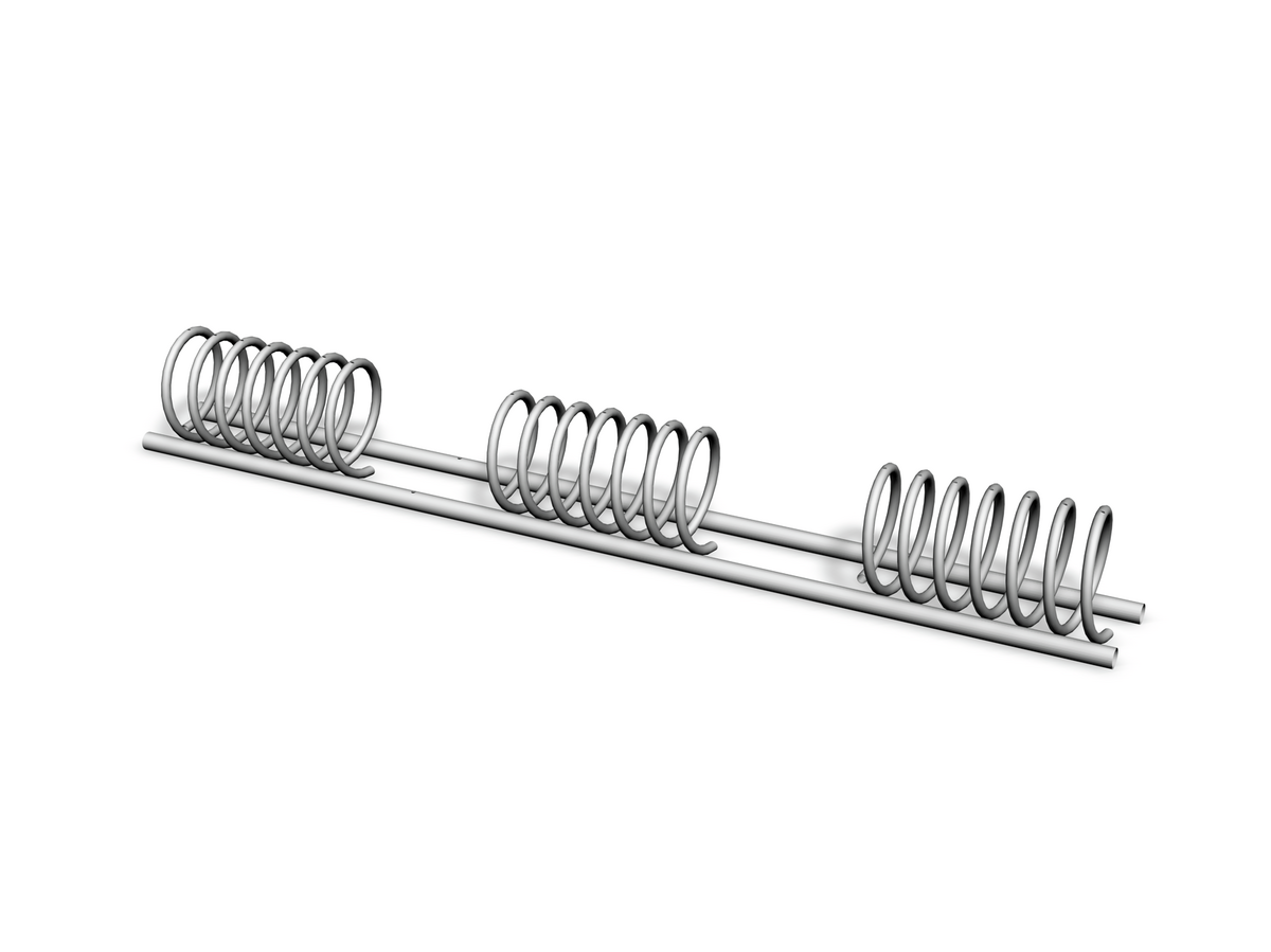 CYKELSTÄLL, 6-10 PL, 231 CM