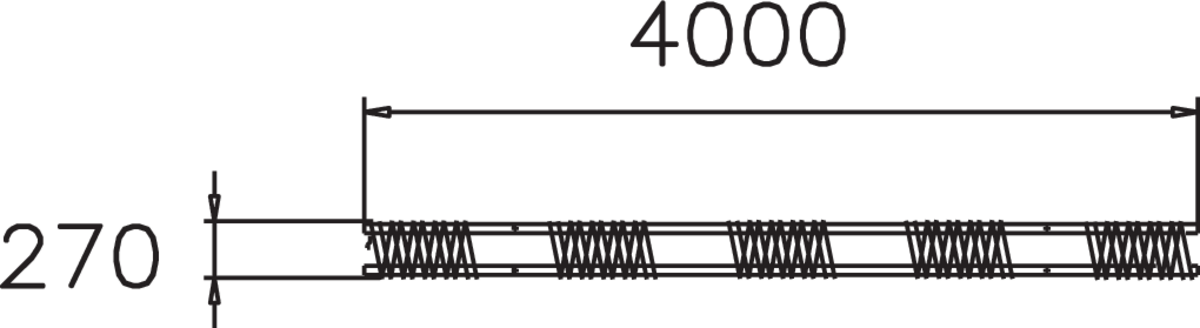 CYKELSTÄLL, 10-17 PL, 401 CM