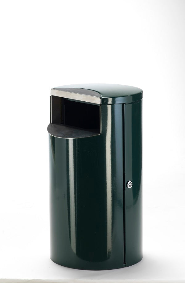 SKRÄPKORG 30L, RAL 7024 GRÅ