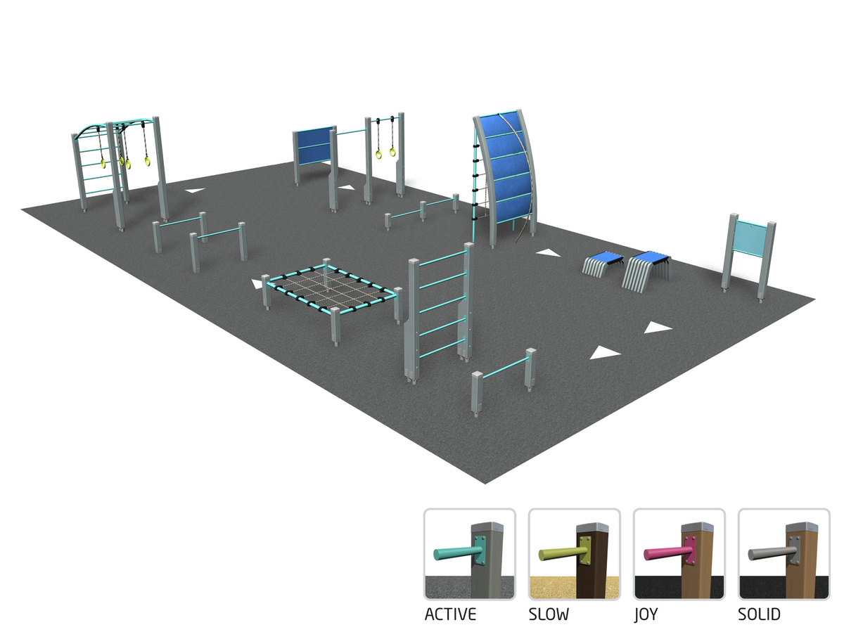 FITNESS TRACK M UTEGYM