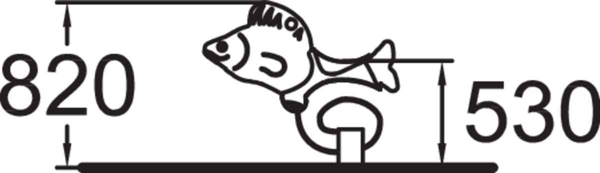FISK, GUNGDJUR, EXKL STATIV
