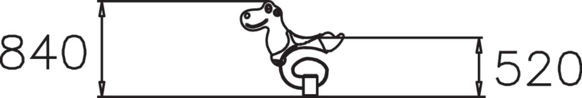 DINO, GUNGDJUR, EXKL STATIV