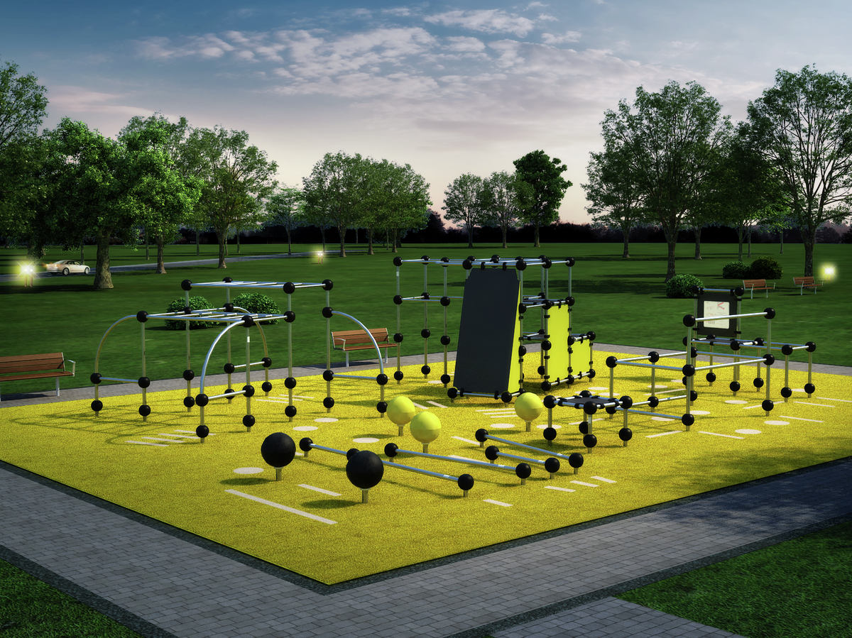 PARKOUR M 14,5X12M
