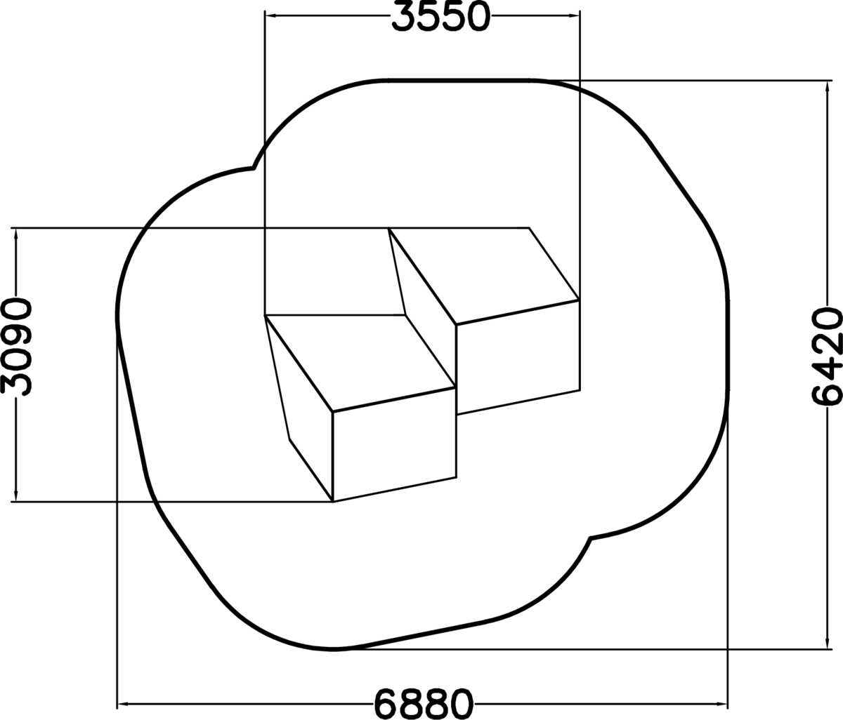 BLOCK DOUBLE M