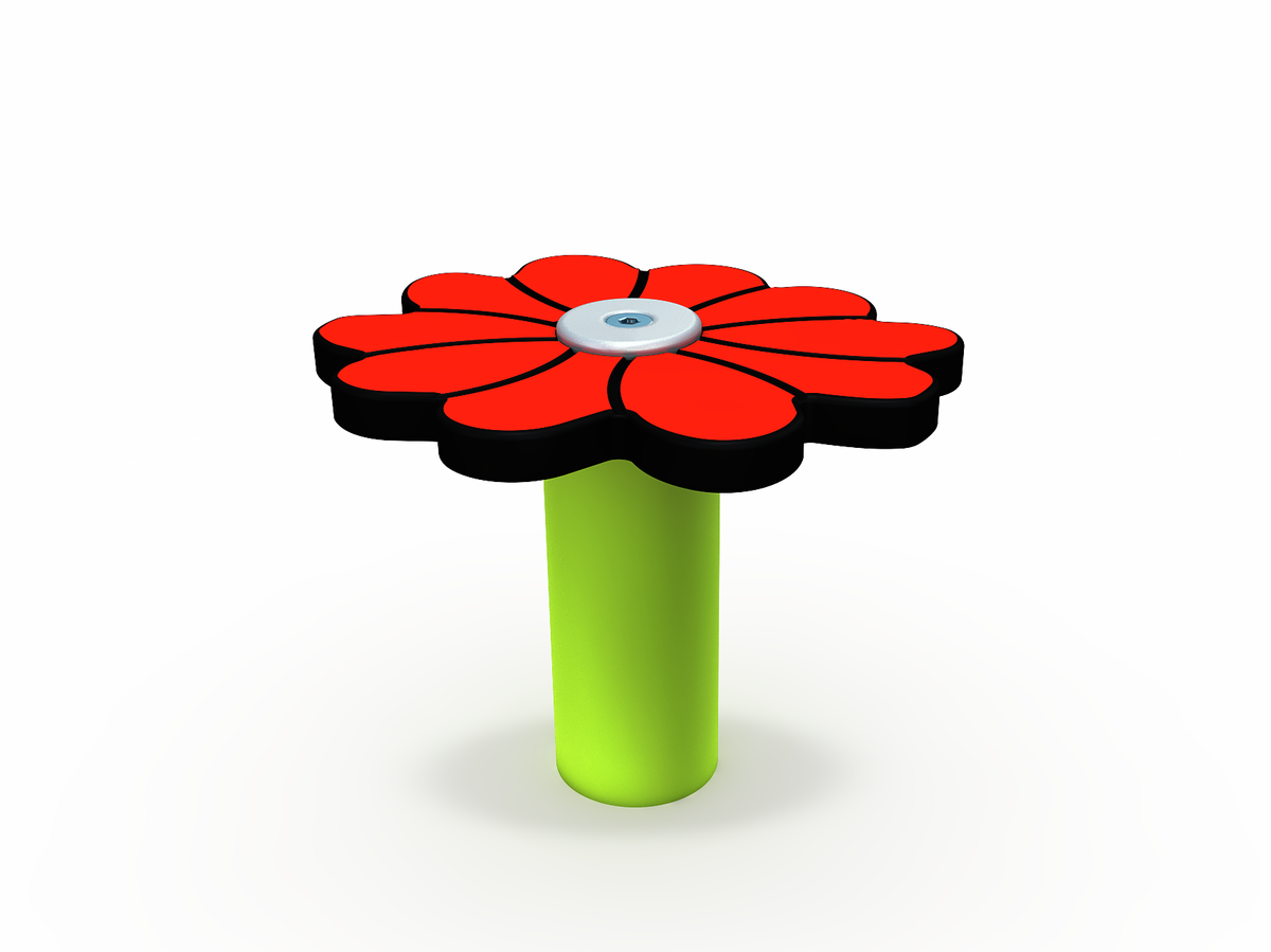 MUMINBLOMMA, RÖD