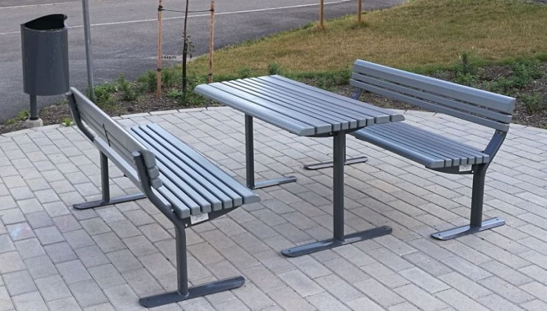 PARK PLACE BORD, GRÅTT