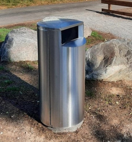 SKRÄPKORG 100L ROSTFRI