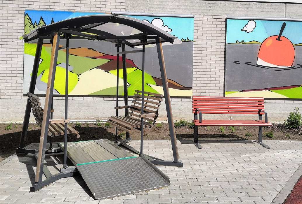RULLSTOLSRAMP TILL OASIS HAMMOCK INKL SÄKERHETSKIT