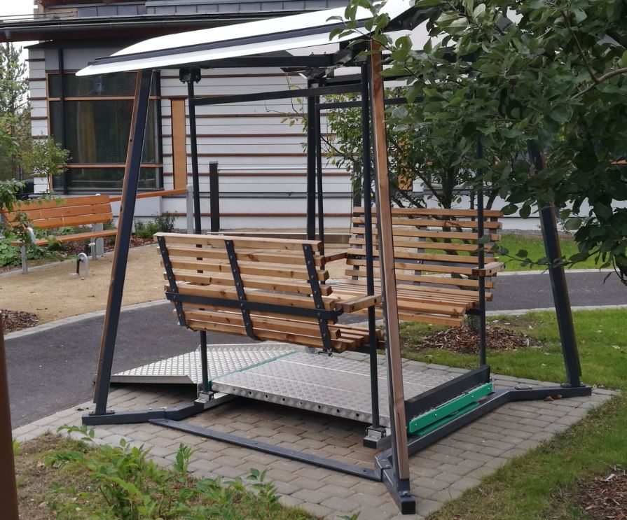 RULLSTOLSRAMP TILL OASIS HAMMOCK INKL SÄKERHETSKIT