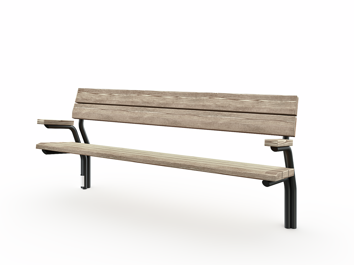 SCANDINAVIA PARKSOFFA MED ARMSTÖD