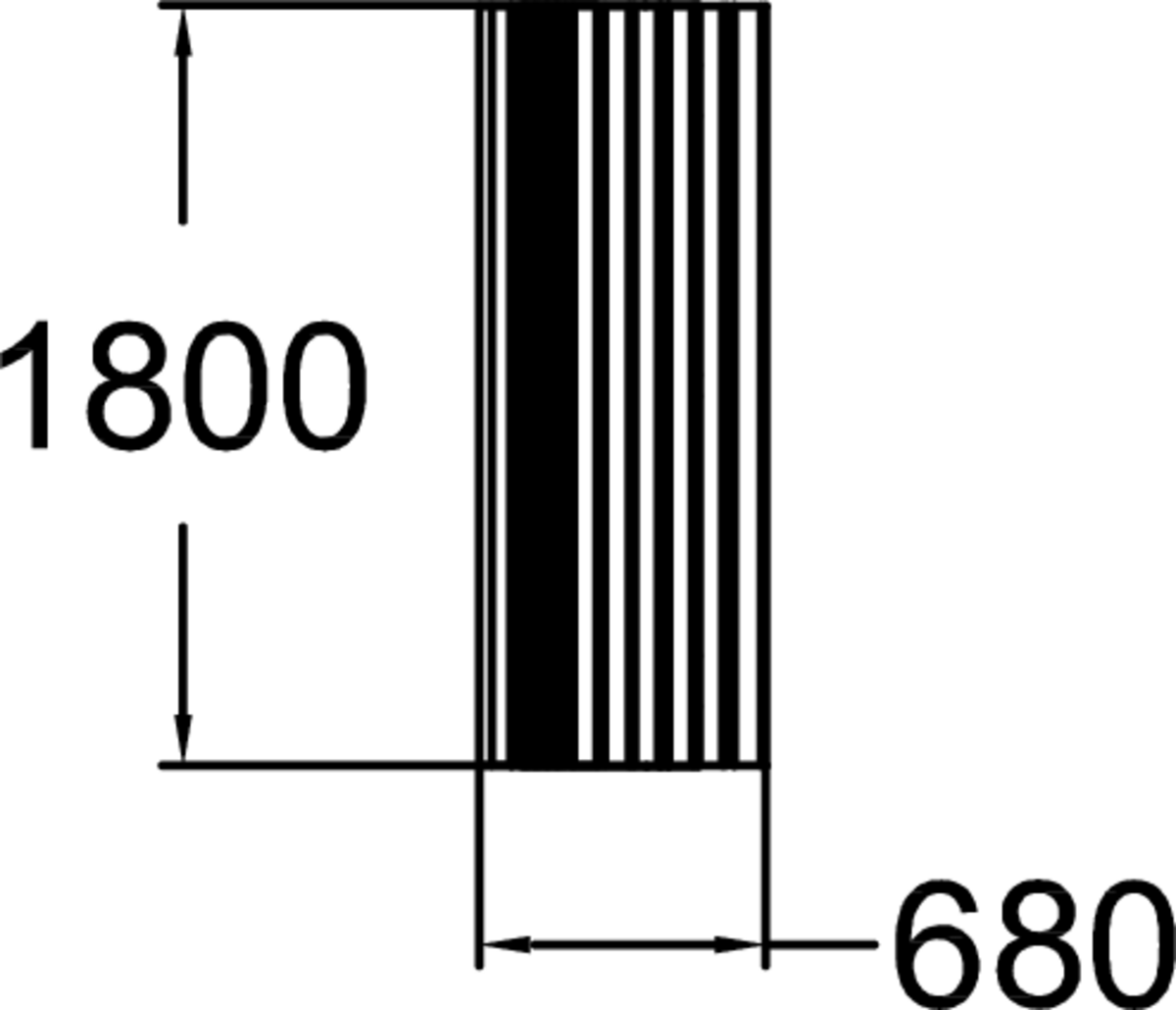 STRÖGET SOFFA UTAN ARMSTÖD, FURU