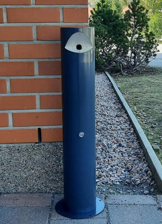 ASKKOPP, FRISTÅENDE 900x160 RAL7024