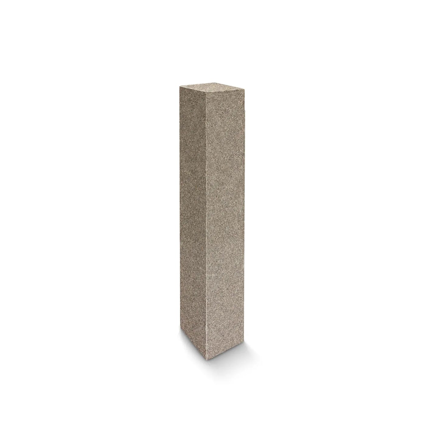 Granitstolpe, 1300x300x300, Flammad, Bohus grå