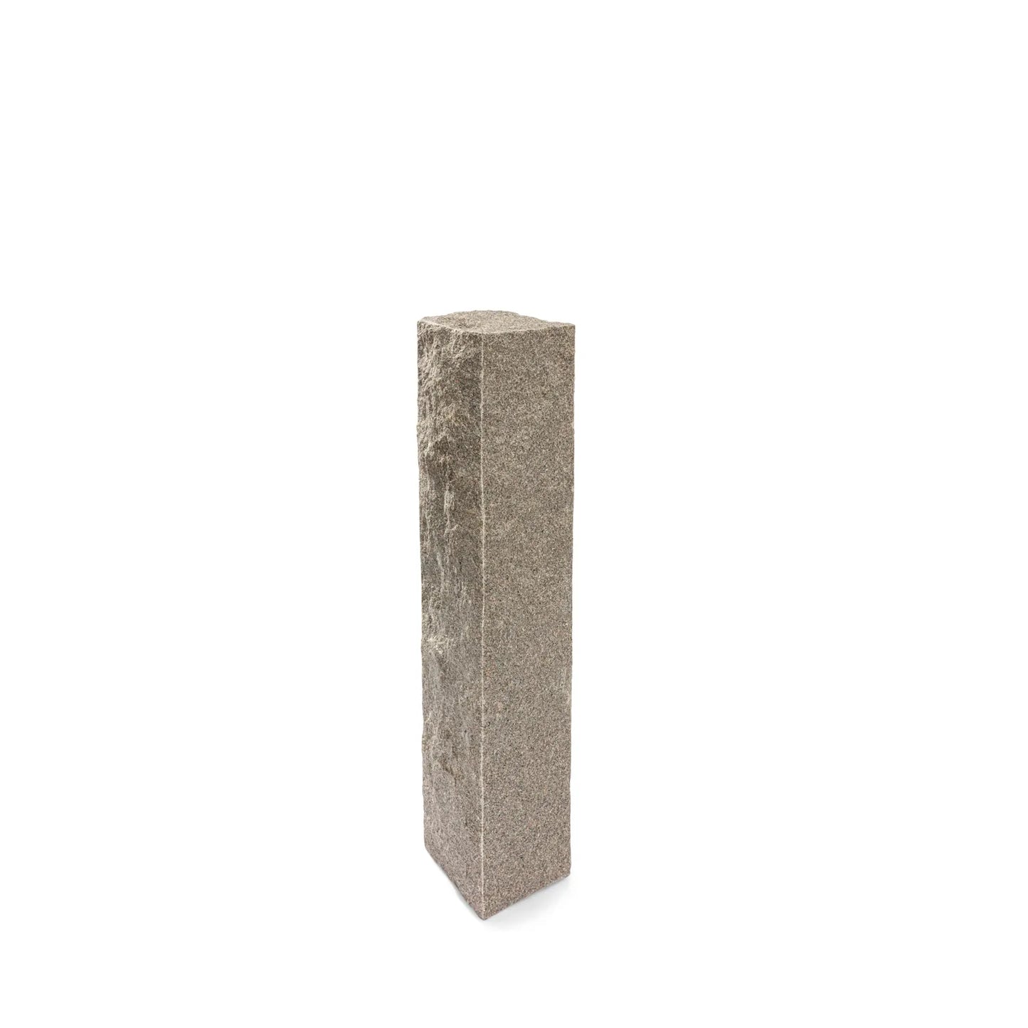 Granitstolpe, 1300x300x300, Råkilad, Bohus grå