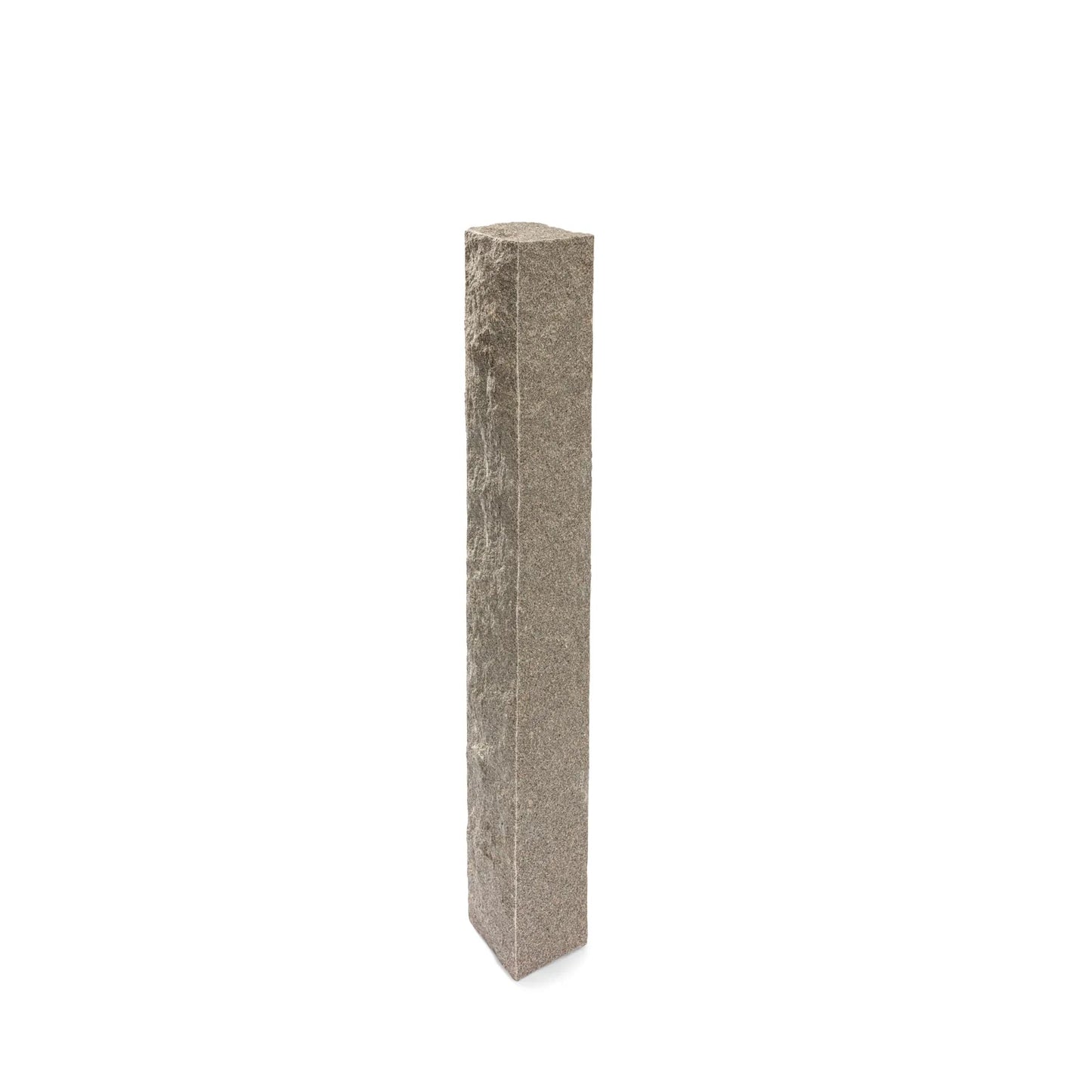 Granitstolpe, 1500x200x200, Råkilad, Bohus grå