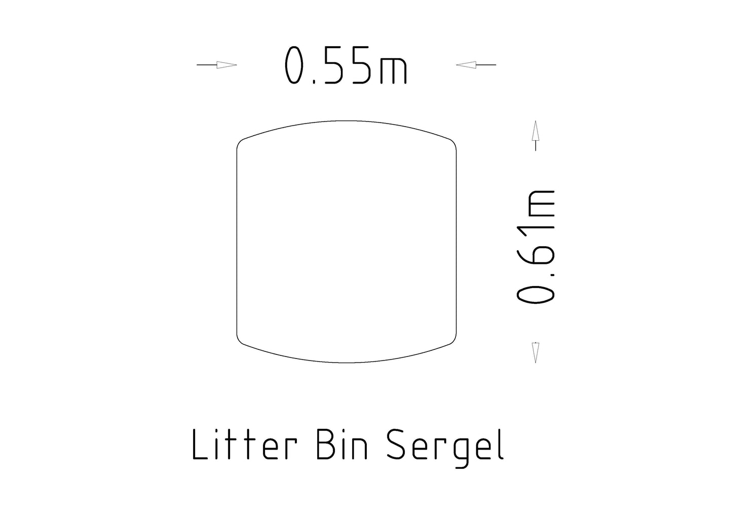 Papperskorg Sergel