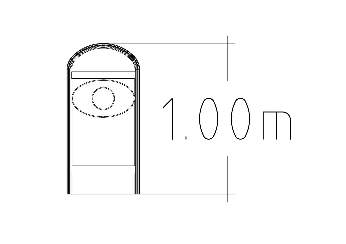 Papperskorg Ellipse