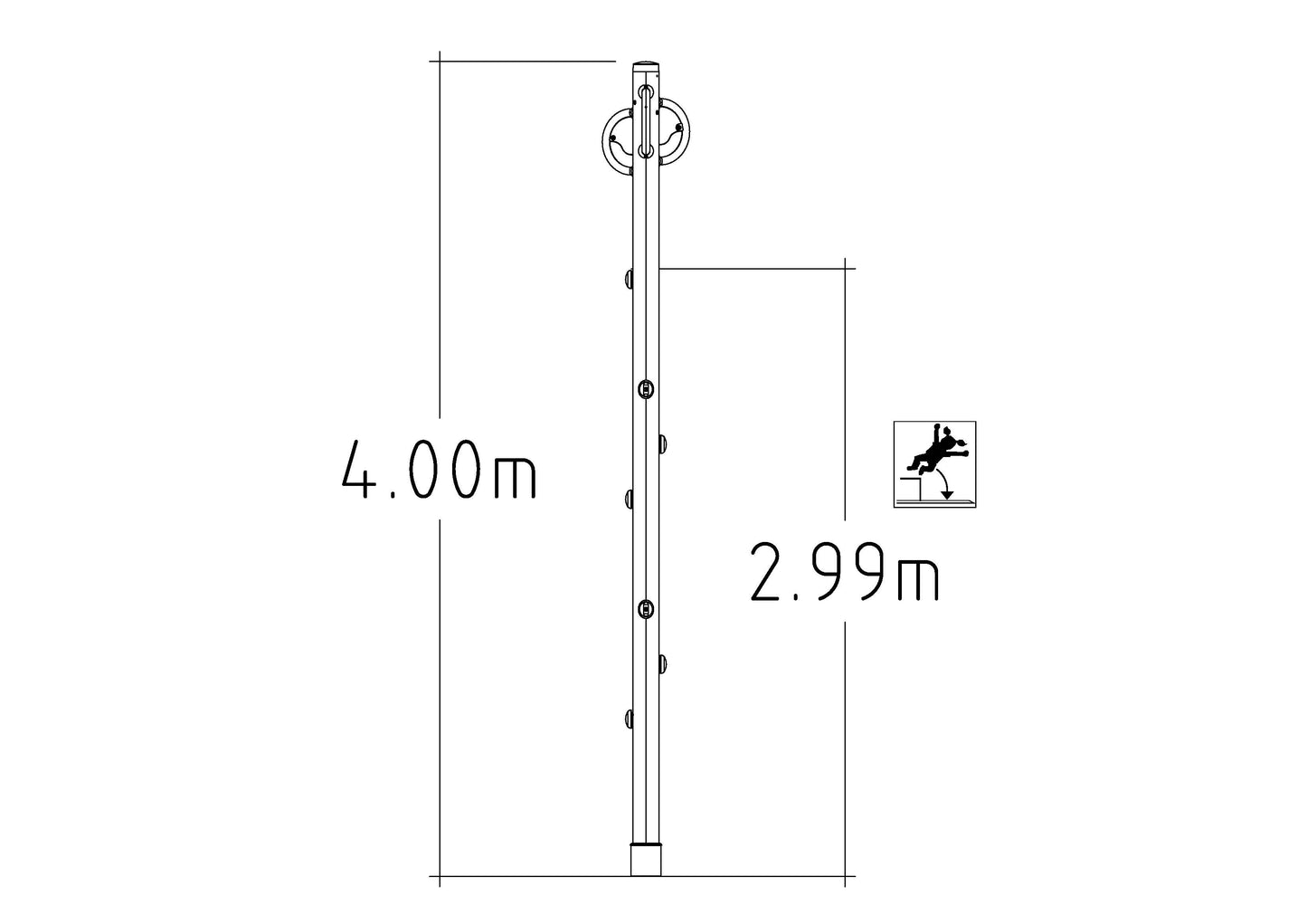 Klätterstolpe Totem