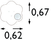 Sandbord Flower