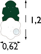 Sandbord Flower