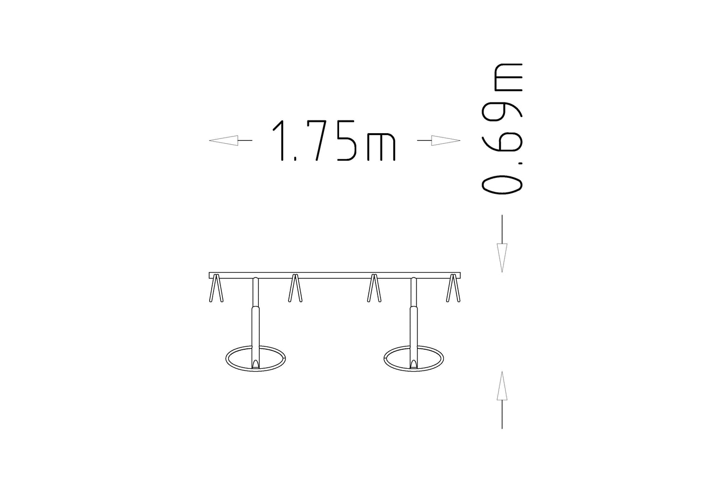 Cykellställ Ellipse