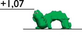 Lekskulptur Calvin
