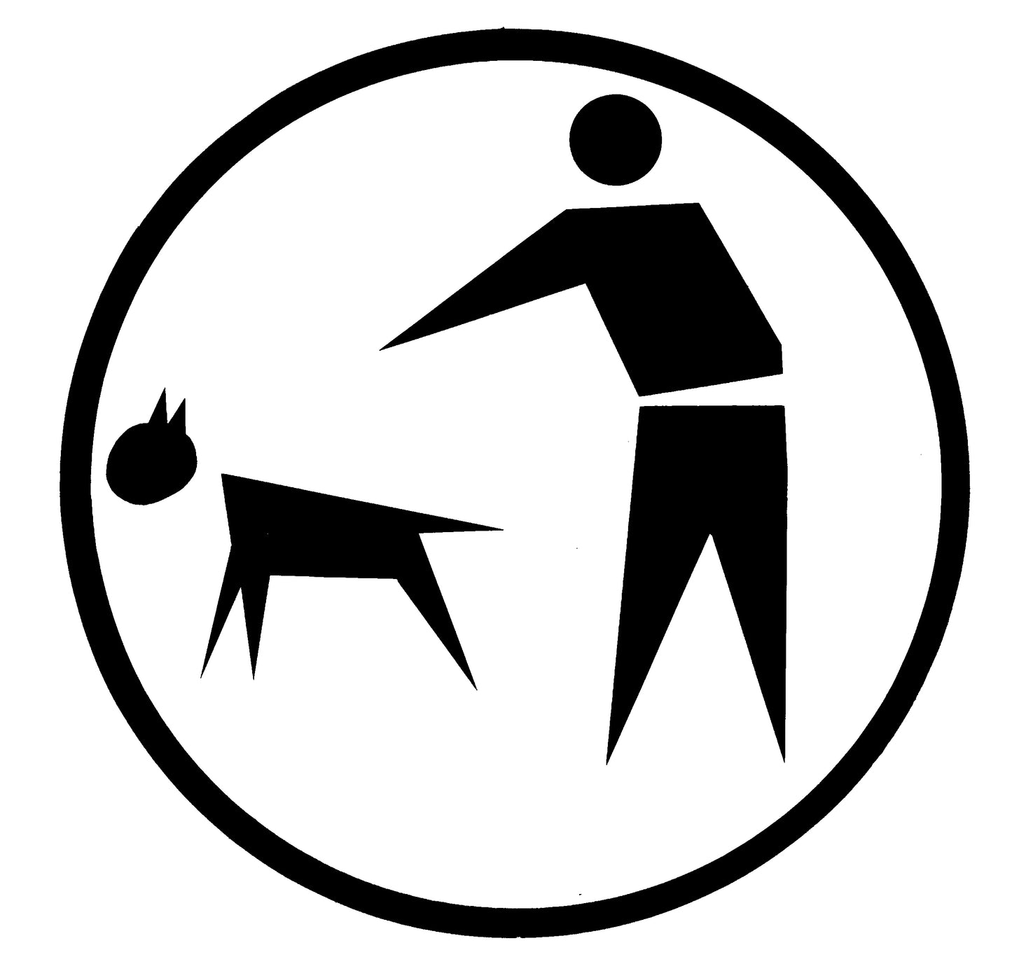 Dekal Symbol Hundlatrin