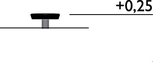 Plattform Hopper (0.25 m)