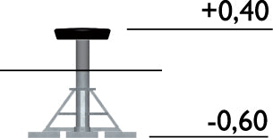 Plattform Hopper (0.40 m)