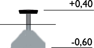 Plattform Hopper (0.40 m)