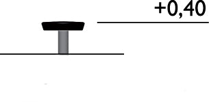 Plattform Hopper (0.40 m)