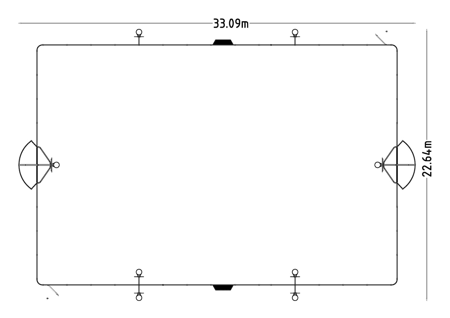 Arena New York 30x20 m