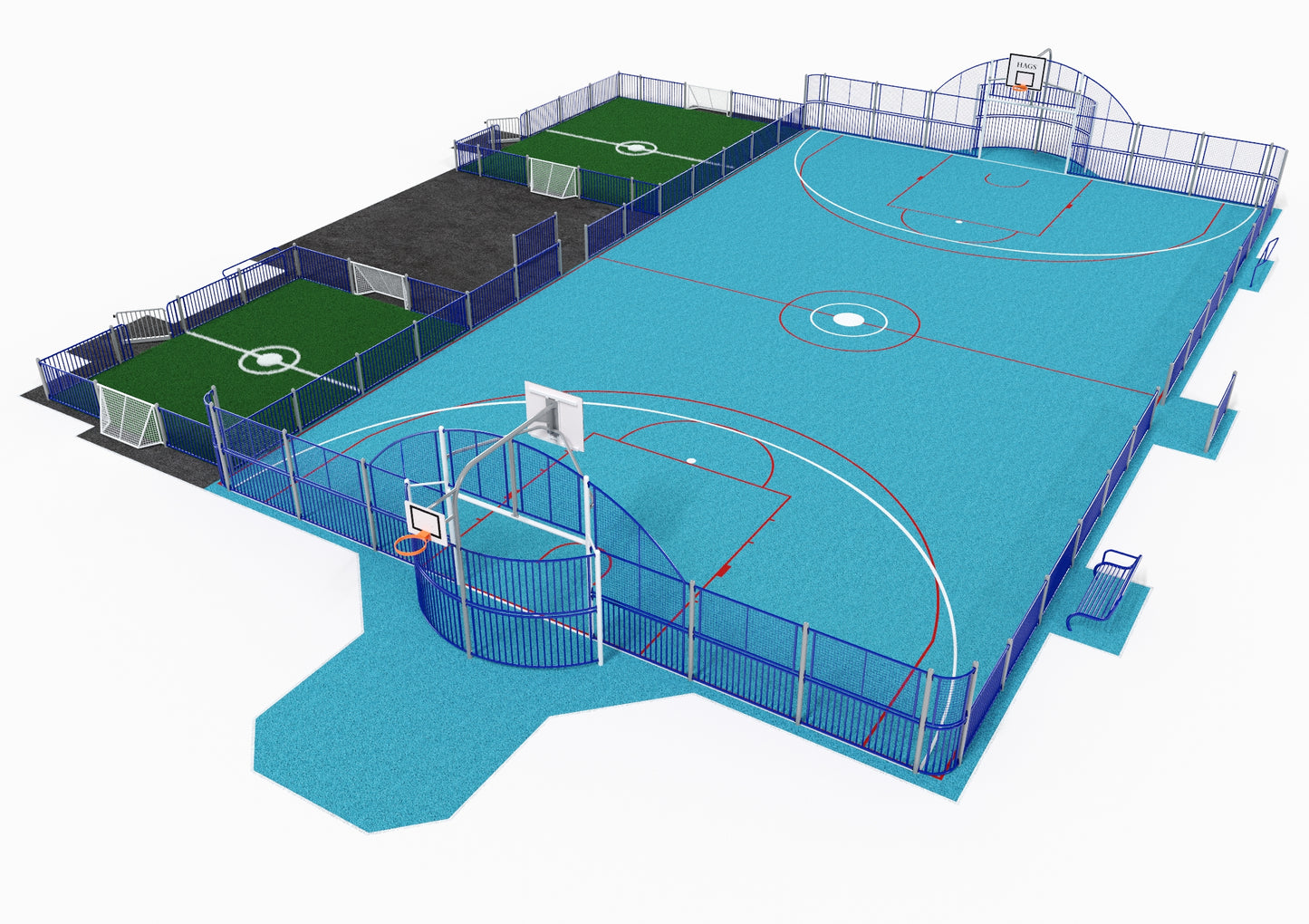 Arena San Francisco 28x24 m