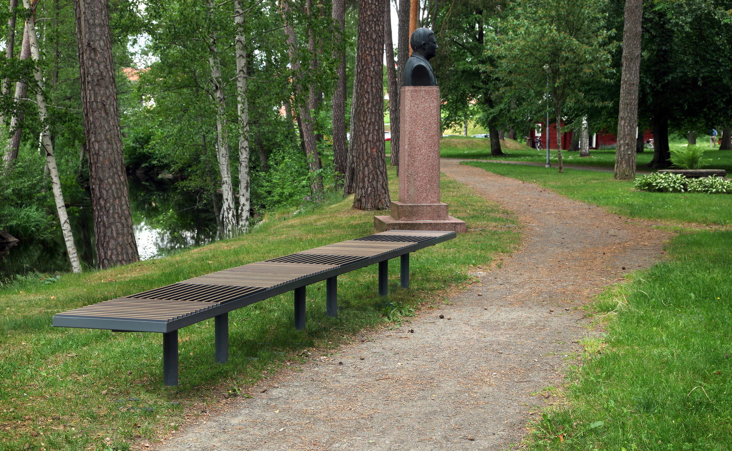 Parkbänk Grid