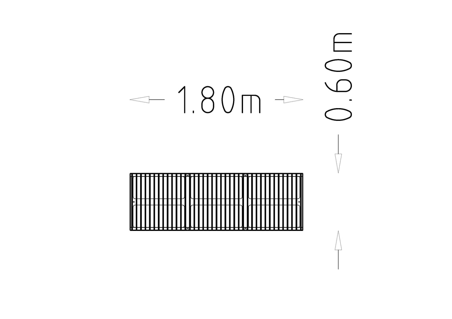 Parkbänk Grid