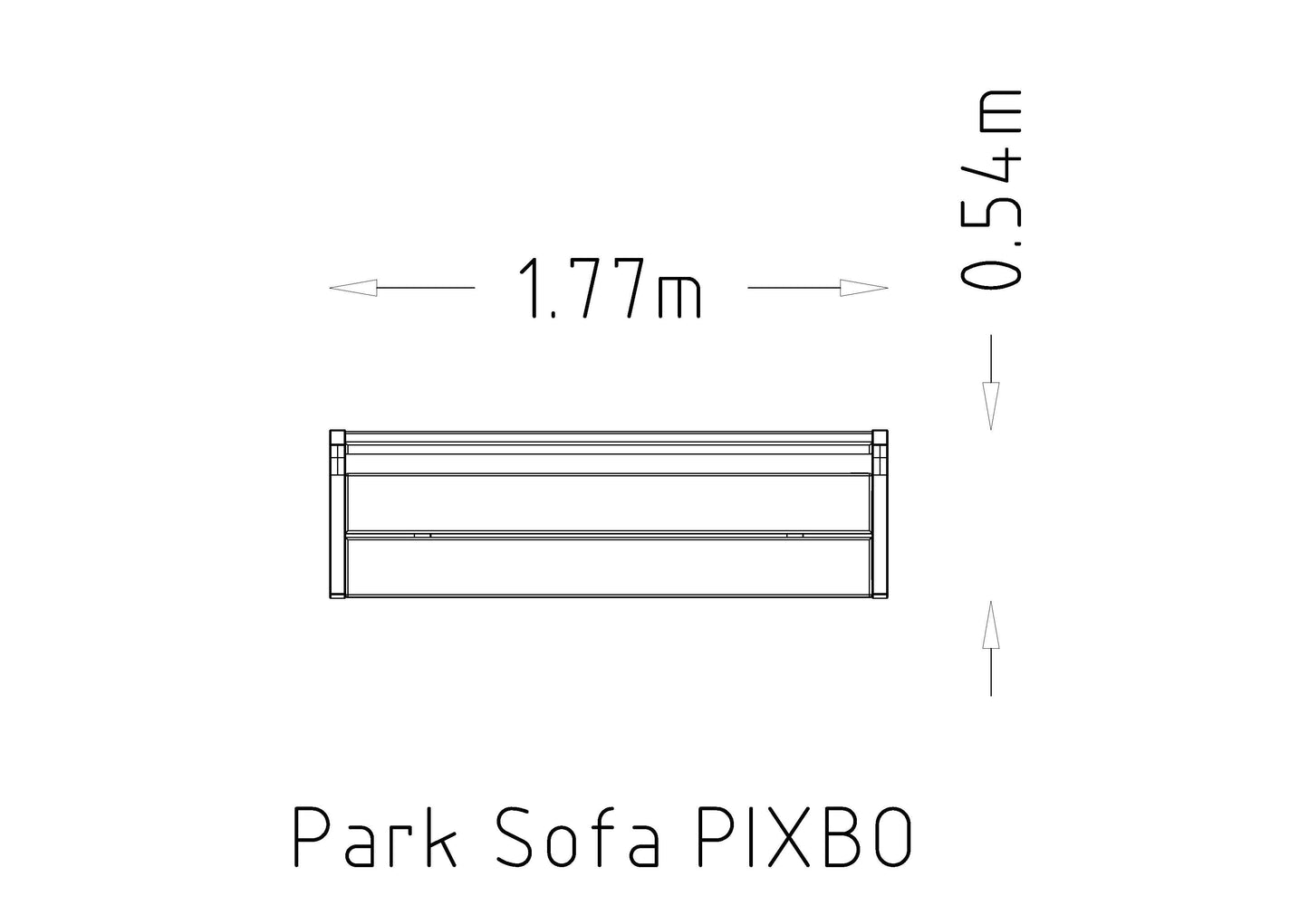 Parksoffa Pixbo