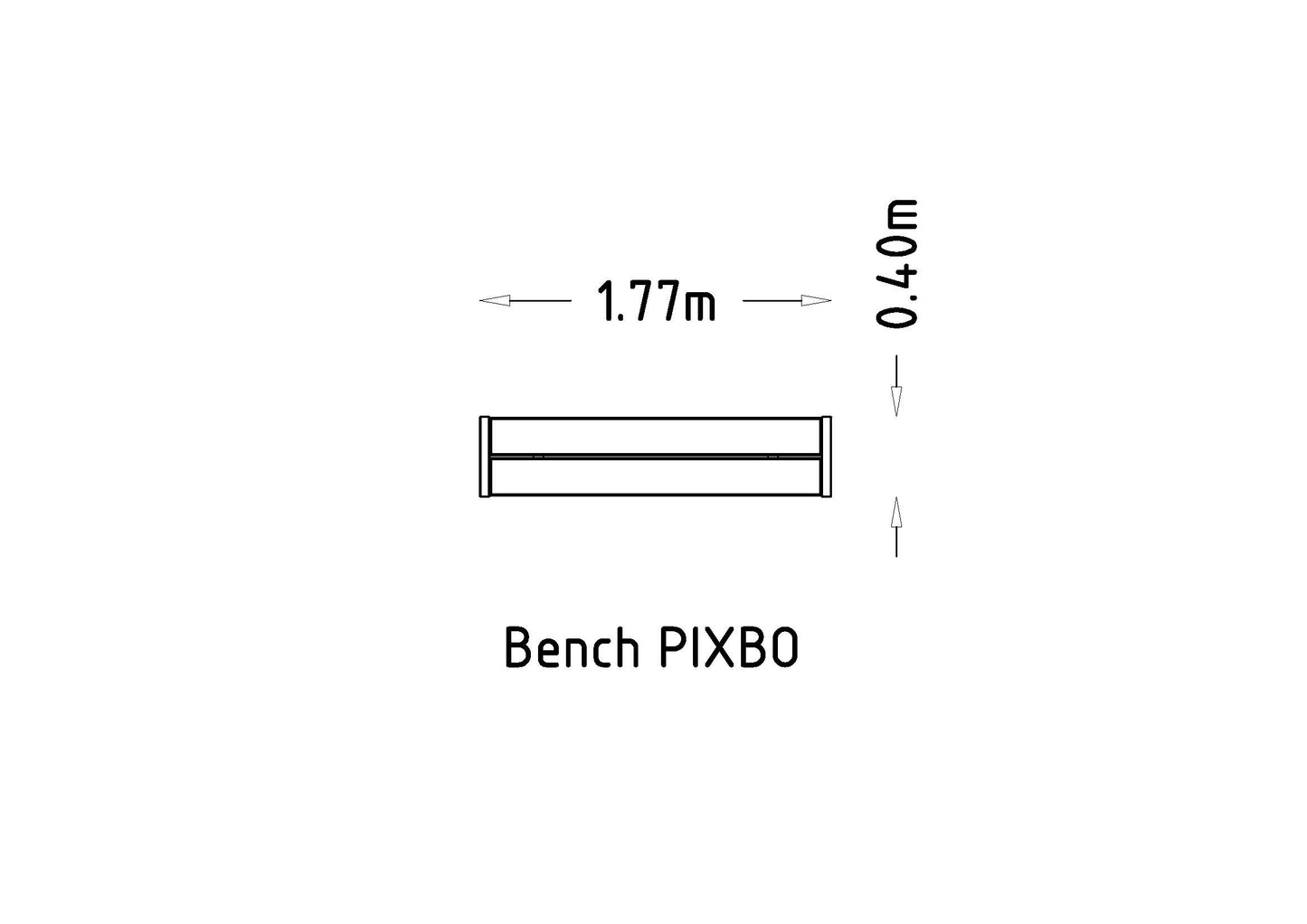 Parkbänk Pixbo