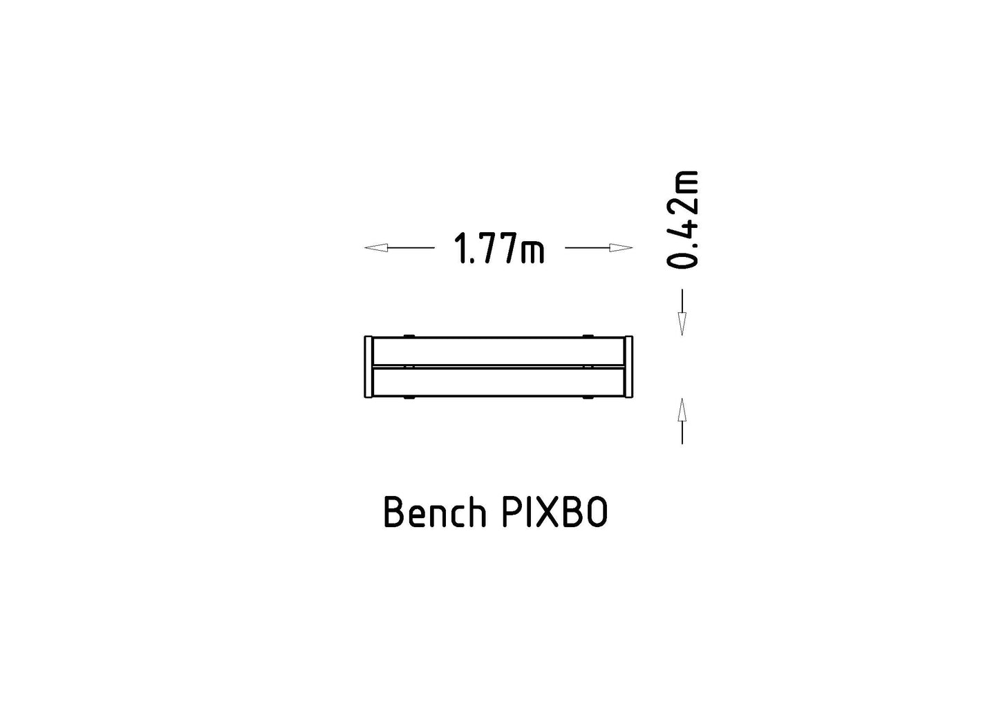 Parkbänk Pixbo