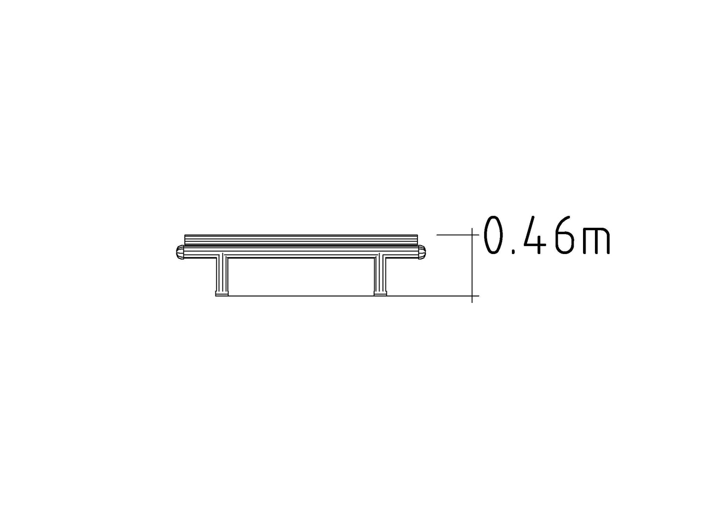 Parkbänk City Form