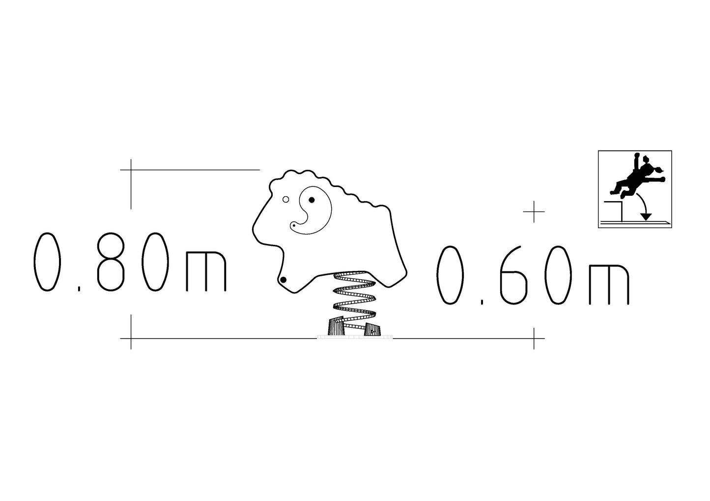 Fjädergunga Ovis