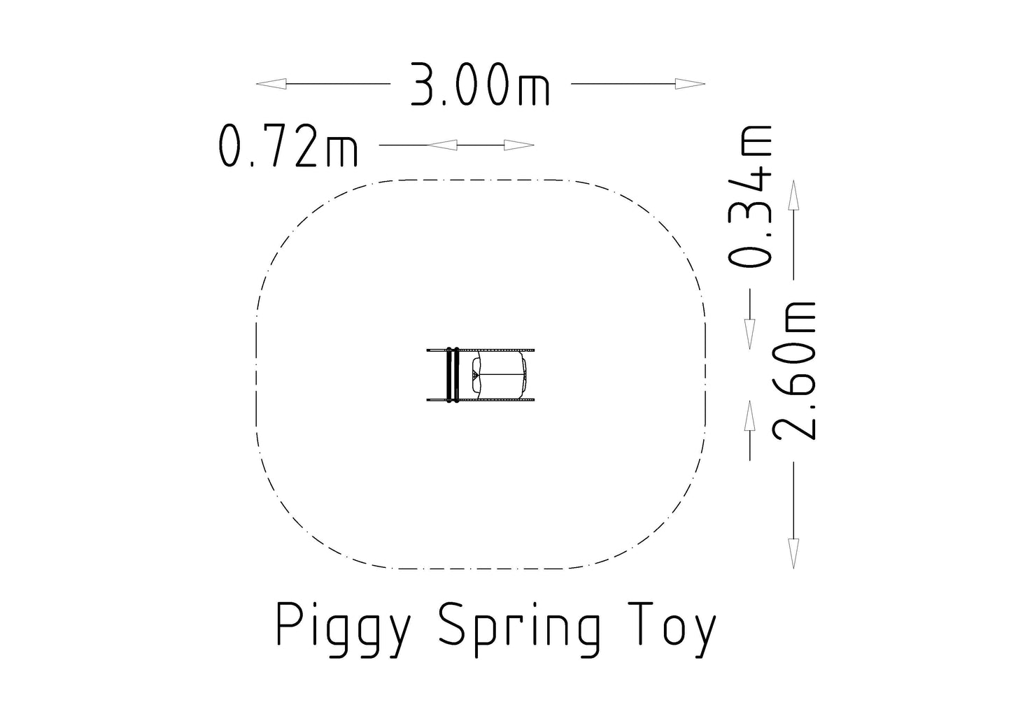 Fjädergunga Piggy