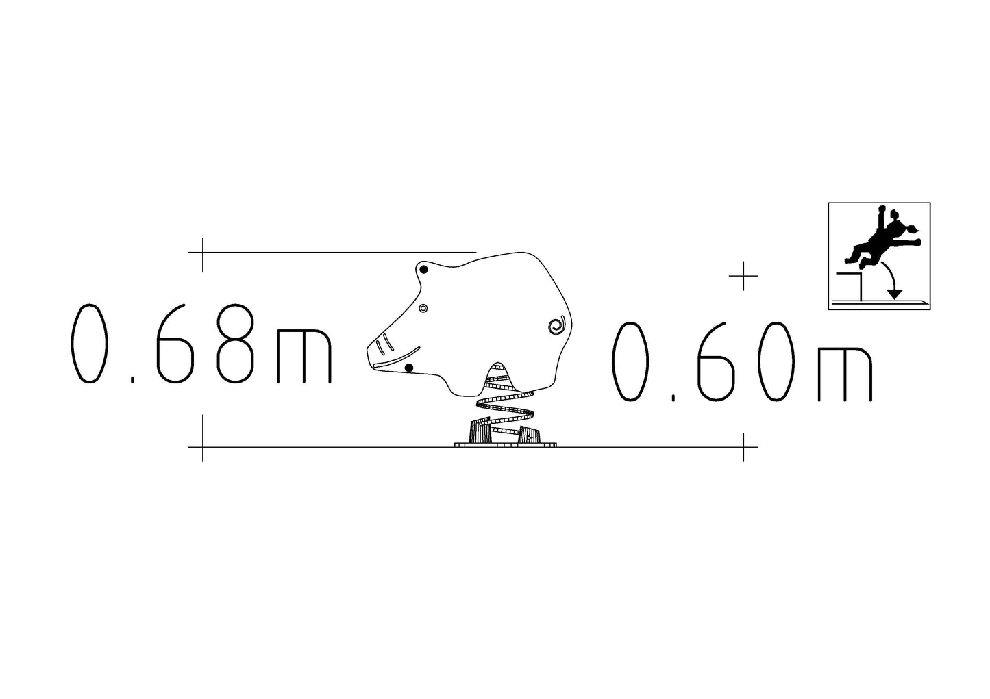 Fjädergunga Piggy