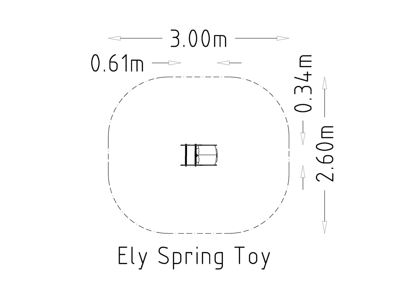 Fjädergunga Ely