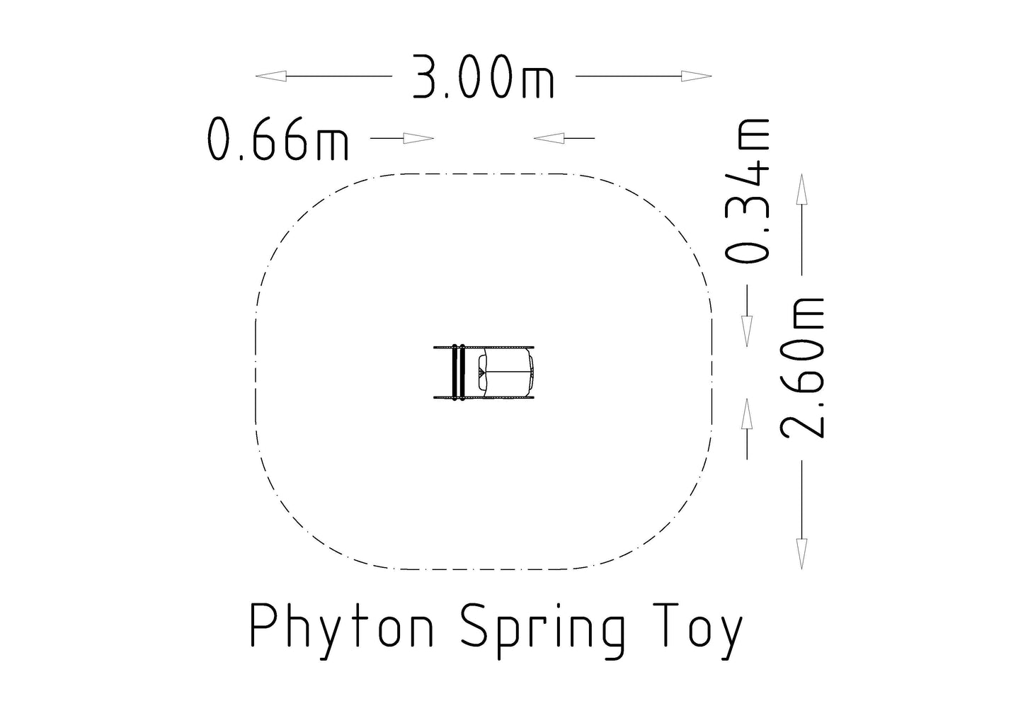Fjädergunga Phyton
