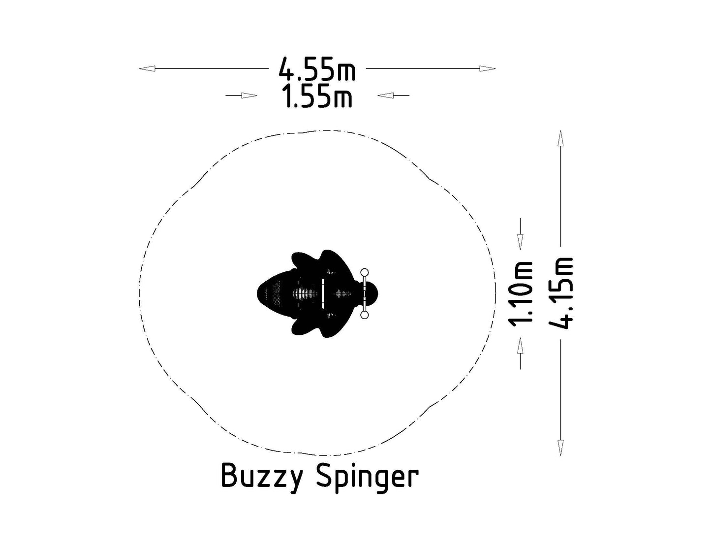 Fjädergunga Buzzy Bumble Bee