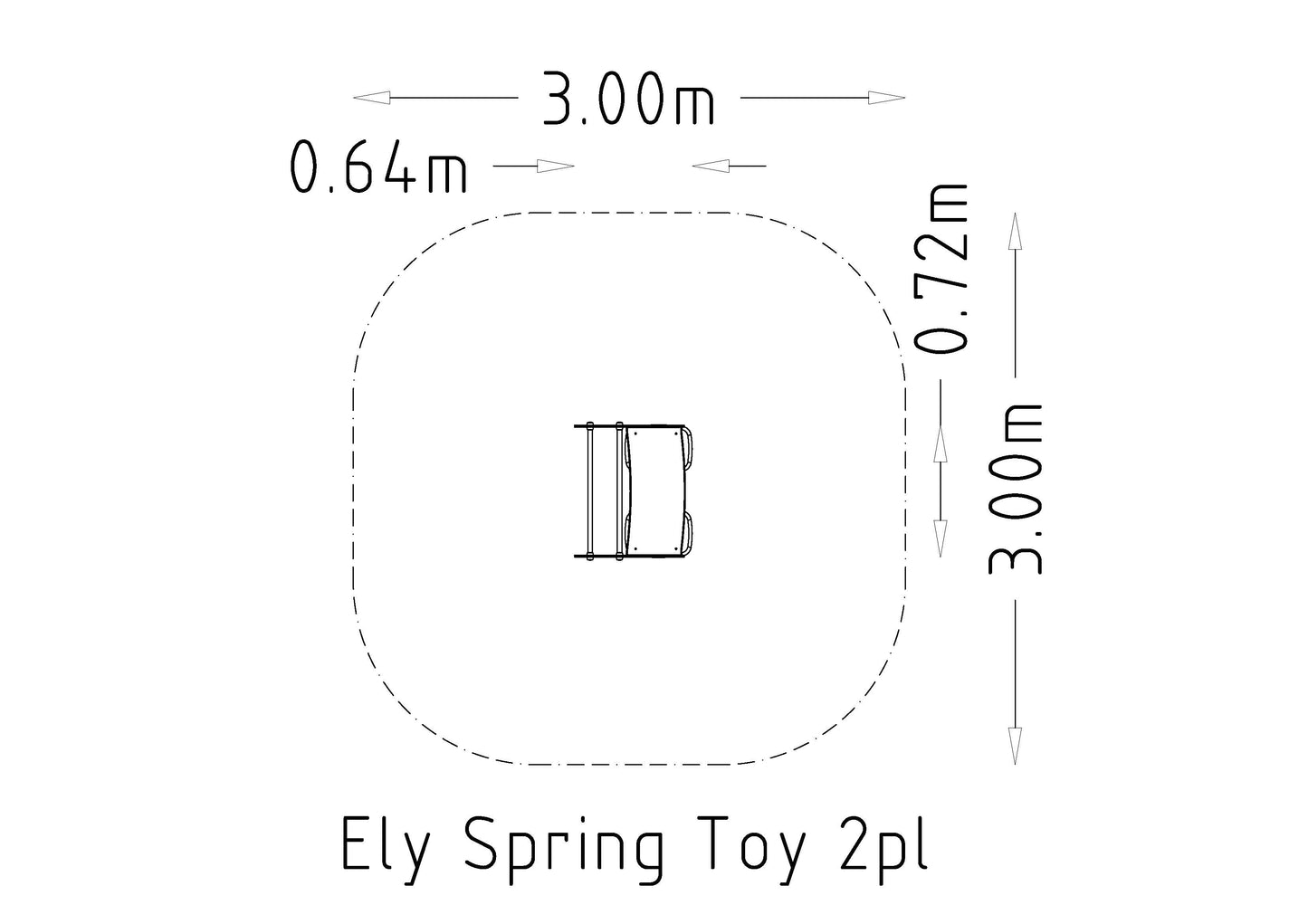 Fjädergunga Ely