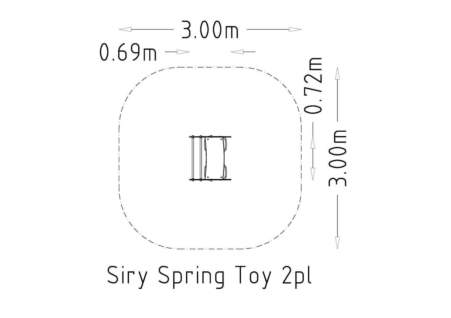 Fjädergunga Siry