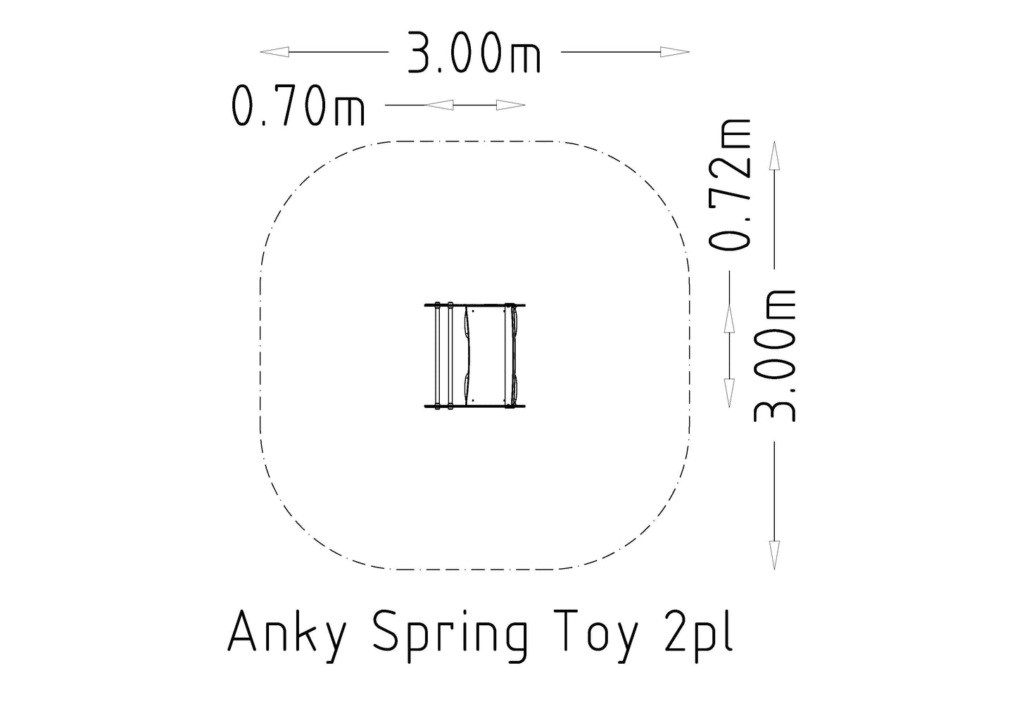 Fjädergunga Anky